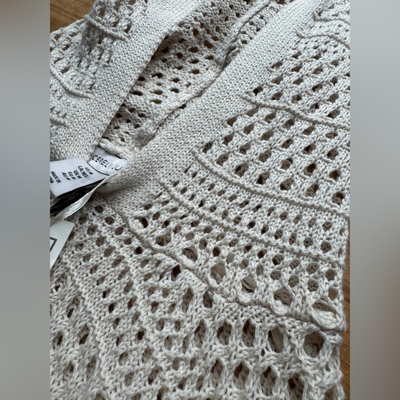 NWT 101 SINCERELY JULES CROCHET 2 PIECE Pants Top Sweater Outfit M - Picture 7 of 7